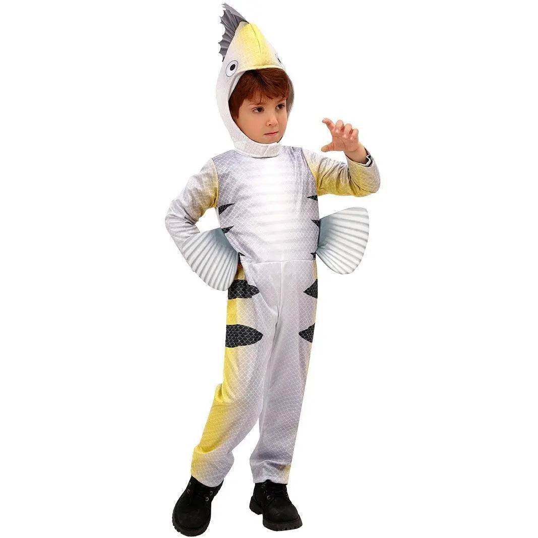 Flounder Kids Animal Jumpsuit Party Cosplay Costumes Halloween - zzcosplay