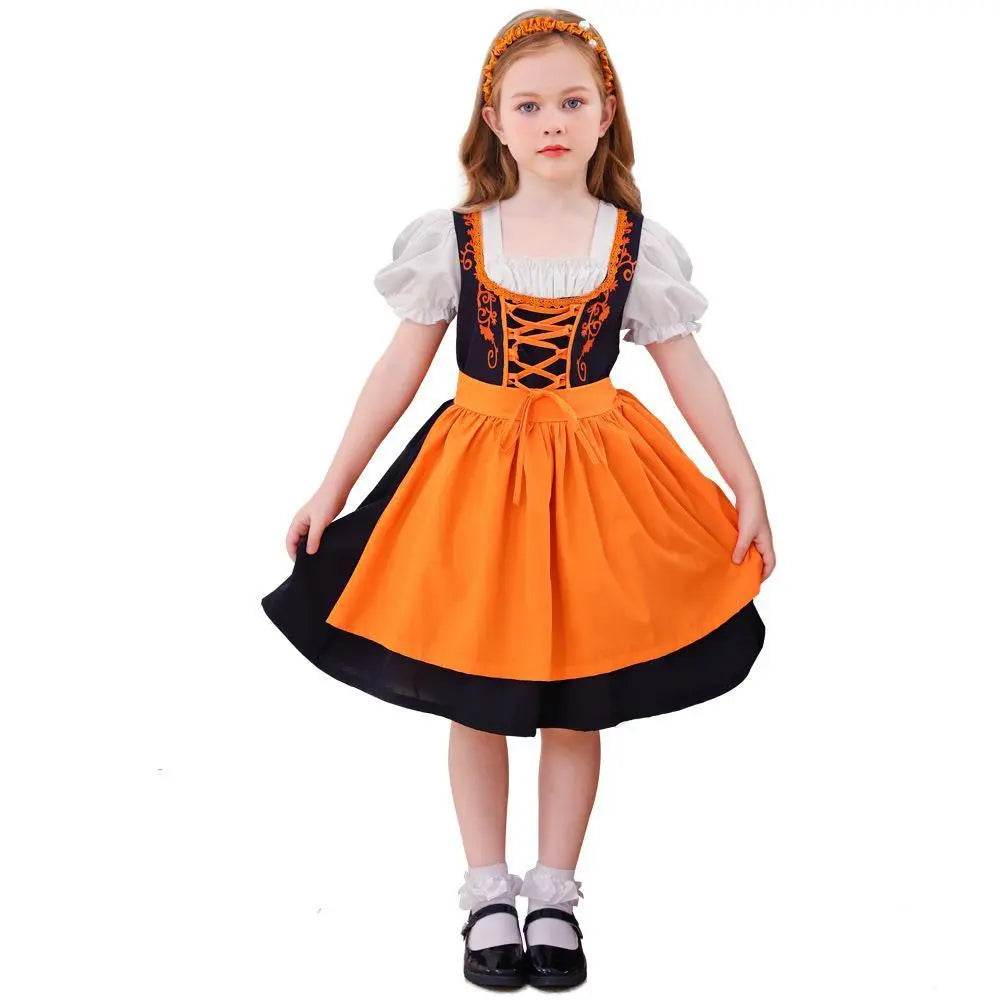 German Oktoberfest Halloween Costumes Matching Girls Pet Dog Outfits - zzcosplay