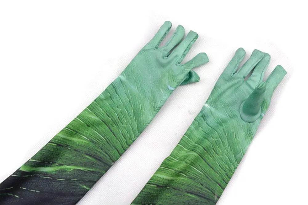 Green Lantern Hal Jordan Muscle Suit Kids Superhero Cosplay Costume - zzcosplay