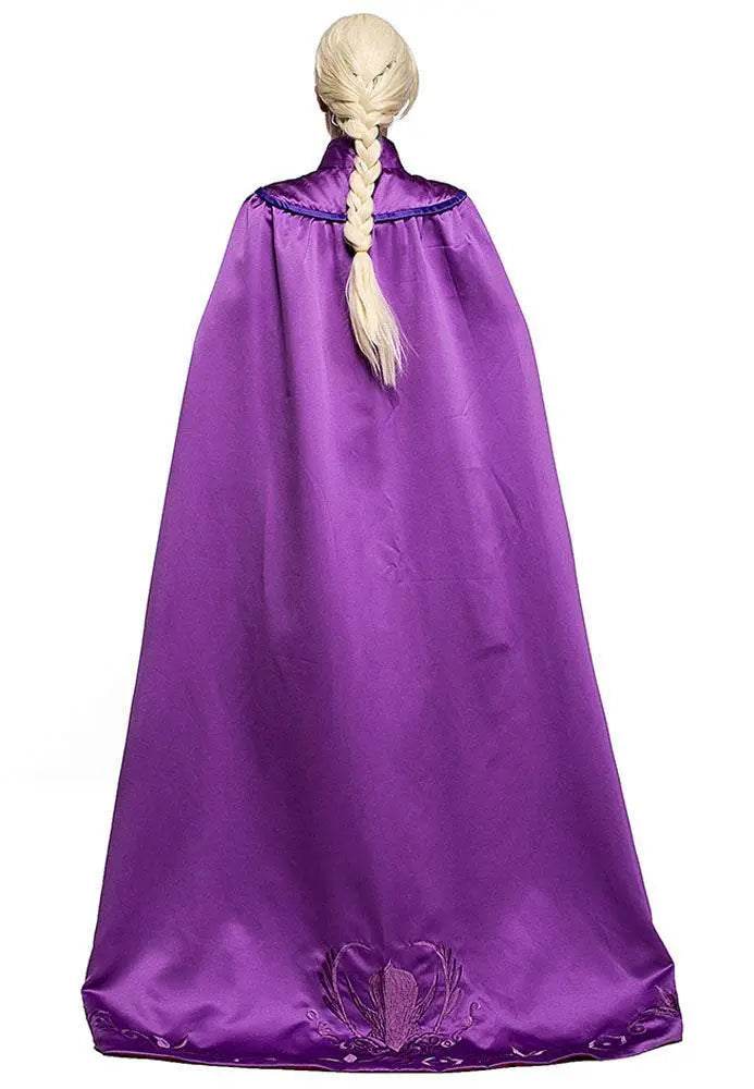 Halloween Adult Snow Queen Anna Cosplay Costume Dress - zzcosplay