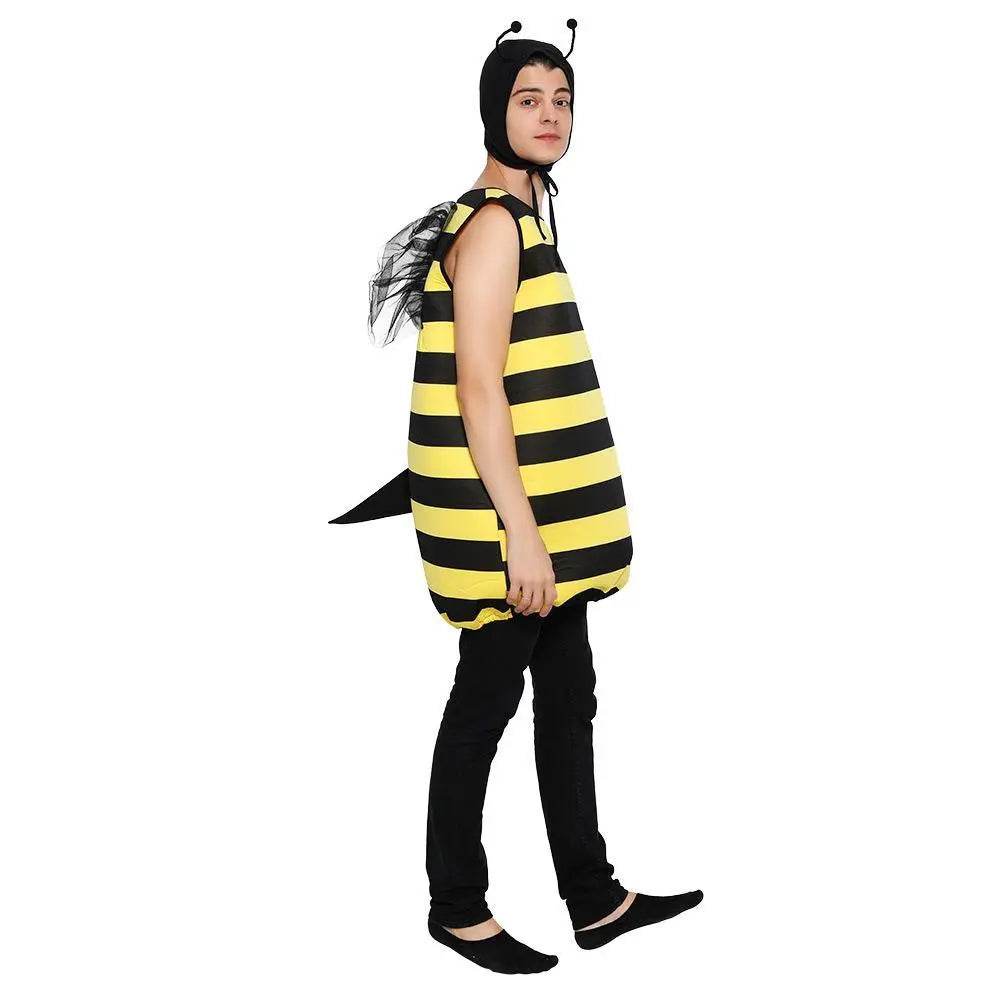 Halloween Bumble Bee Cosplay Costumes Party Animal Outfit Dress Up For Adults - zzcosplay