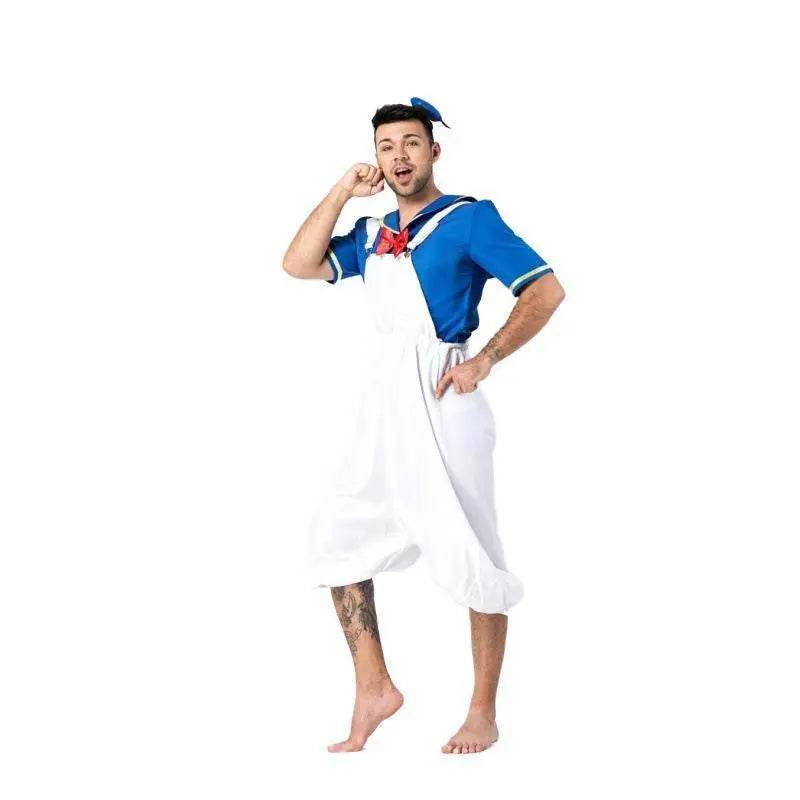 Halloween Sailor Suit Donald Duck Matching Family Cosplay Costume - zzcosplay