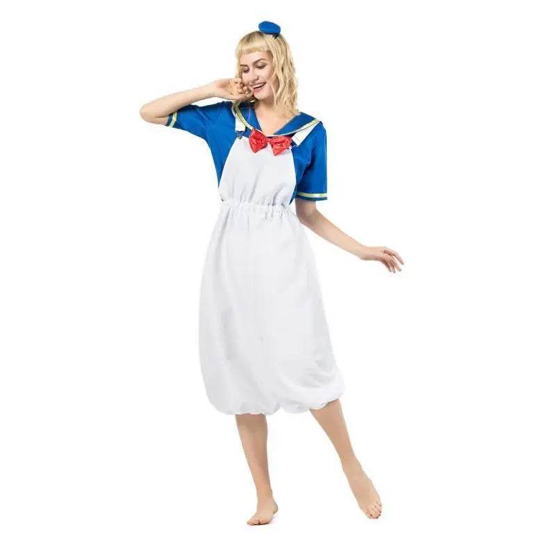 Halloween Sailor Suit Donald Duck Matching Family Cosplay Costume - zzcosplay