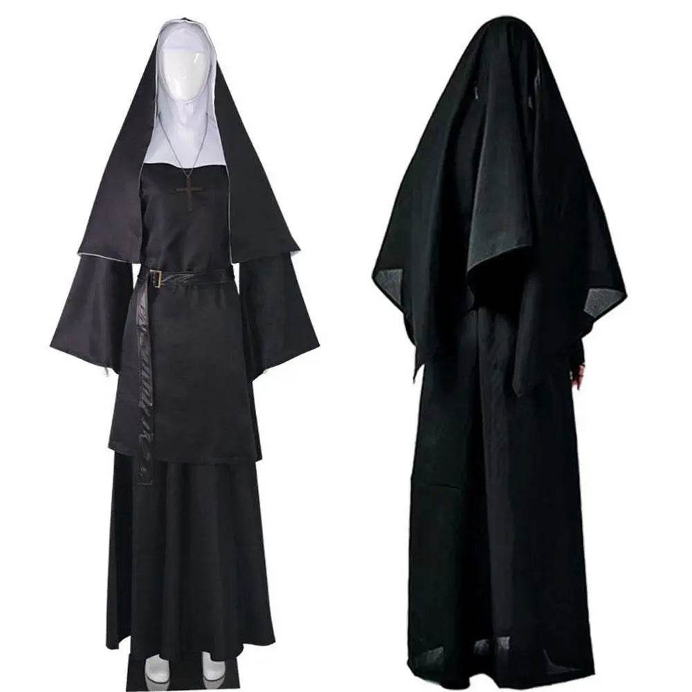 Halloween The ghost nun cosplay priest costume costumes - zzcosplay