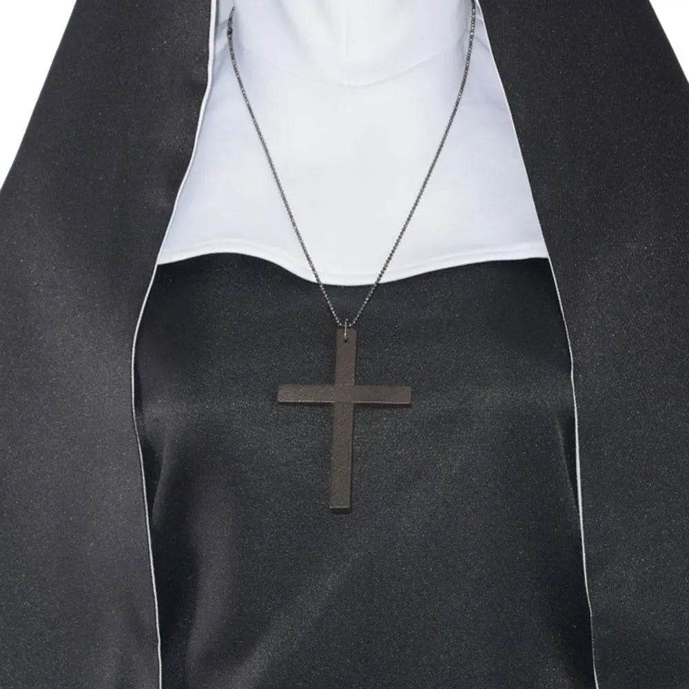 Halloween The ghost nun cosplay priest costume costumes - zzcosplay