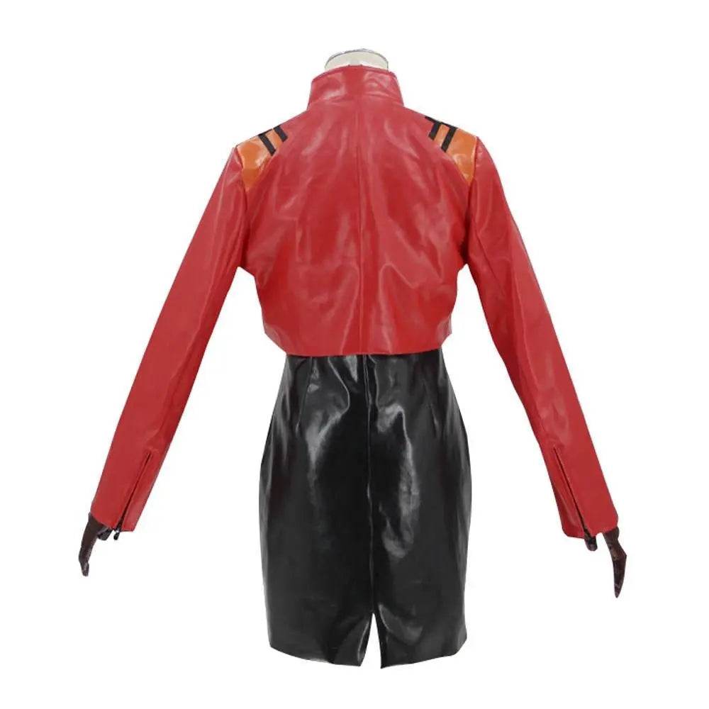 Katsuragi Misato Neon Genesis Evangelion Cosplay Costume Anime Uniform Jacket Halloween Dress Up Suit Outfit for Women - zzcosplay