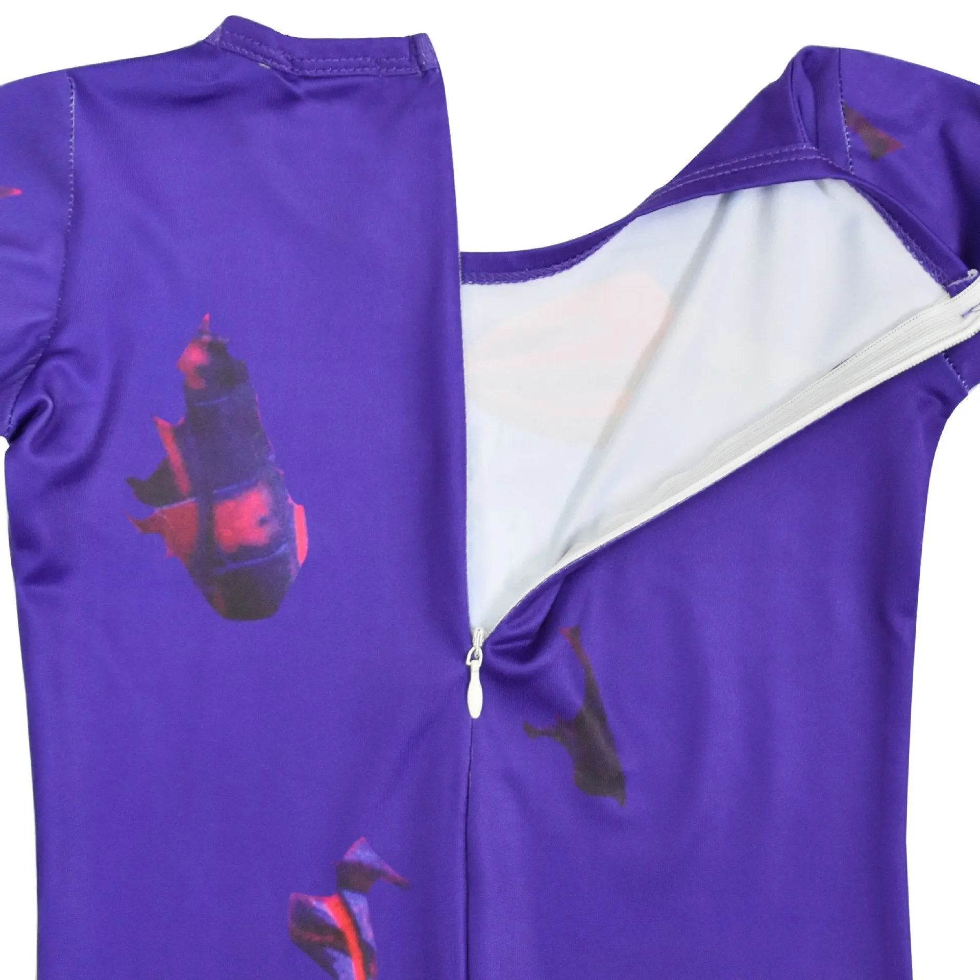 Kids Halloween Teddy Bear Cosplay Costume Jumpsuit Zentai Suits - zzcosplay