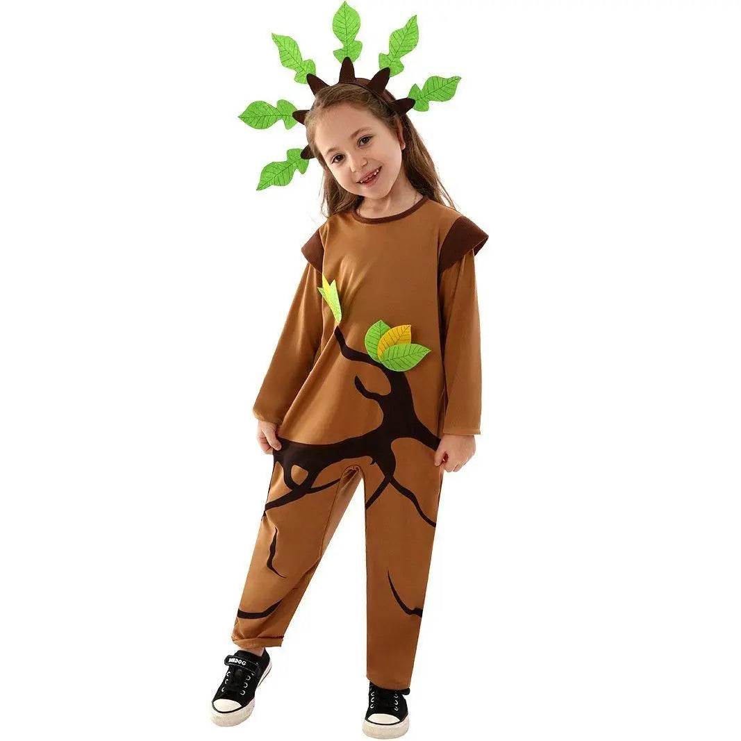 Kids easter plant tree Funny Novelty Halloween Cosplay Party Costume - zzcosplay