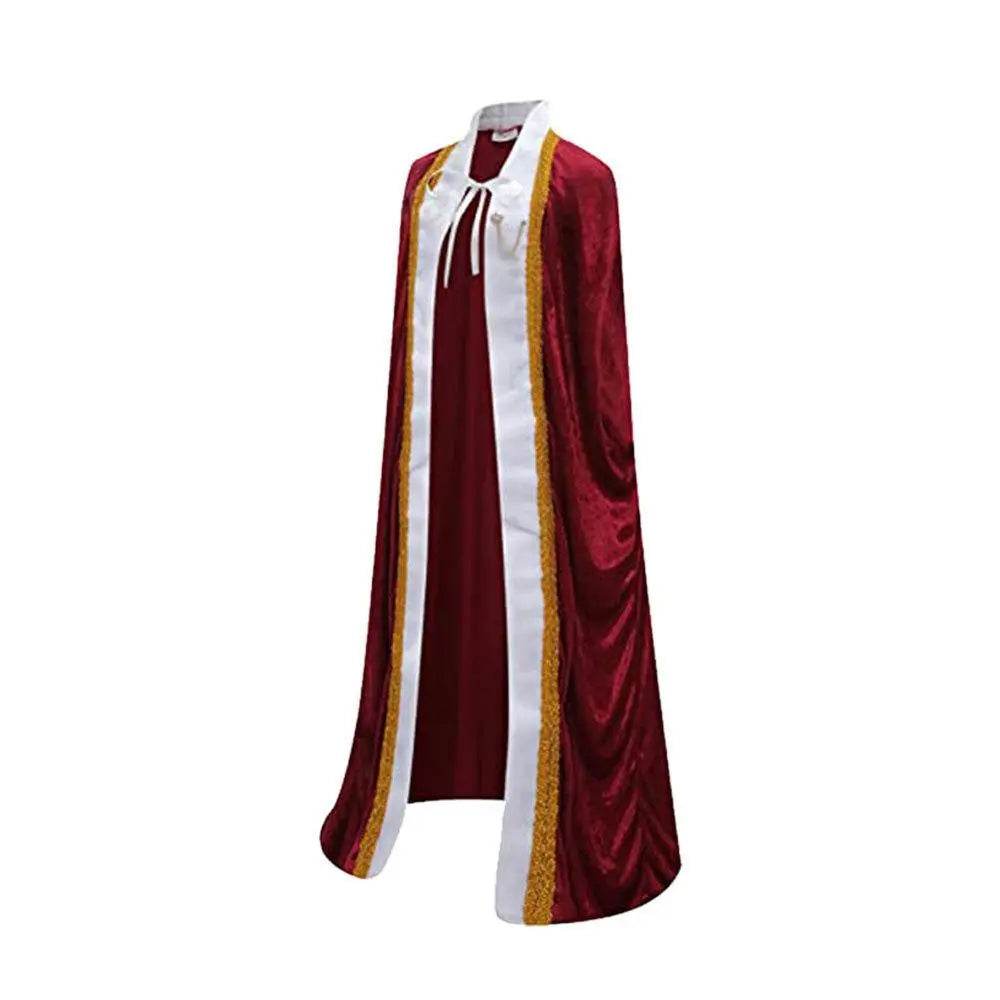 King Queen Prince Vintage Cosplay Costumes Cloak For Adult - zzcosplay