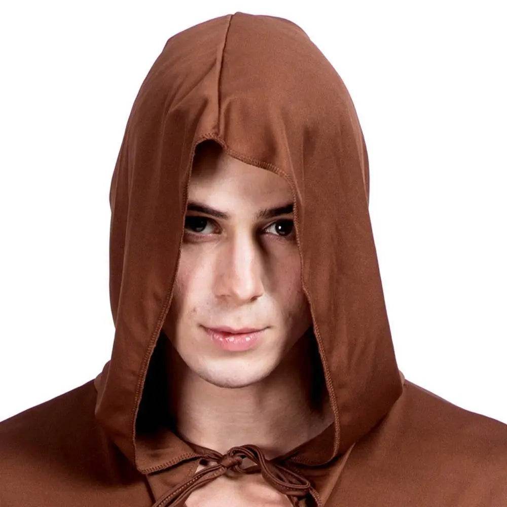 Medieval Monk Robe Priest Robe Halloween Cosplay Stage props show costume - zzcosplay