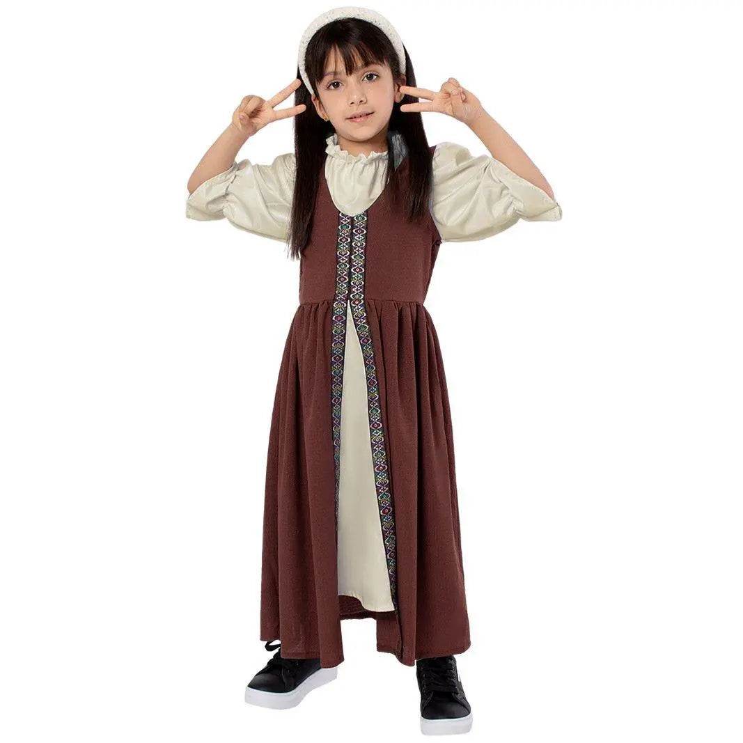 Medieval Palace Dress Vintage Kids Party Halloween Cosplay Costumes - zzcosplay