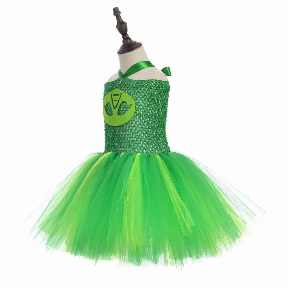 PJ Masks Superhero Cosplay Costumes Halloween Tutu Dress Suits - zzcosplay