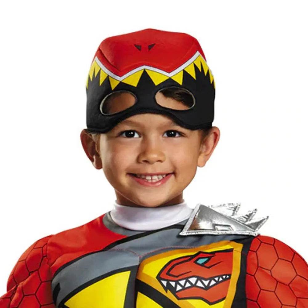 Power Rangers Costume For Boys Red Dino Charge Halloween Outfits - zzcosplay