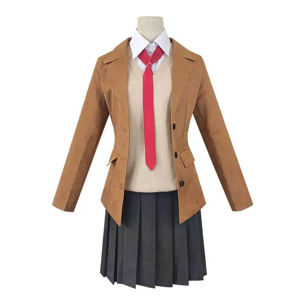 Rascal Does Not Dream of Bunny Girl Senpai Sakura Cosplay Costume Anime Halloween Uniform Outfit Set Dress Up For Women - zzcosplay