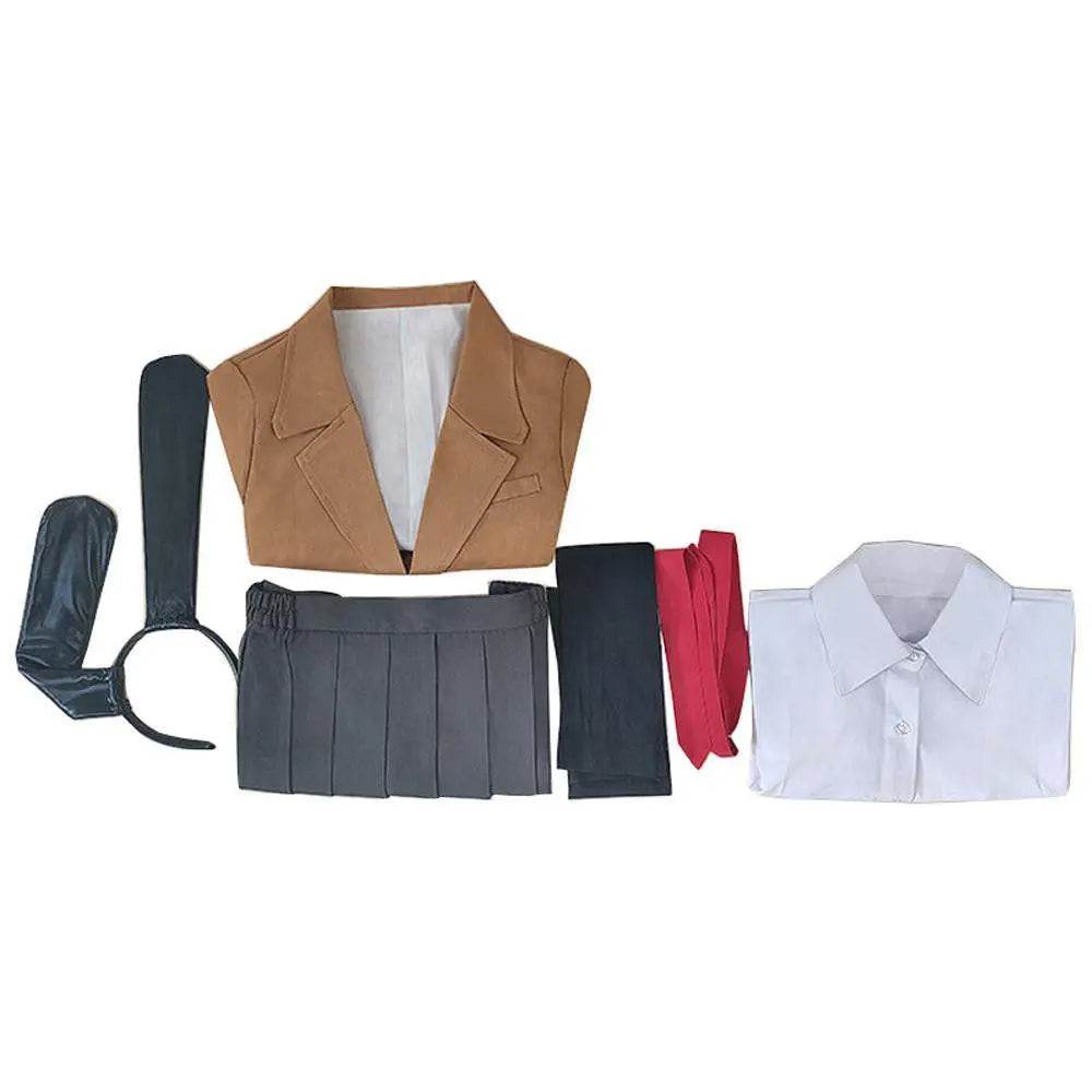 Rascal Does Not Dream of Bunny Girl Senpai Sakura Cosplay Costume Anime Halloween Uniform Outfit Set Dress Up For Women - zzcosplay