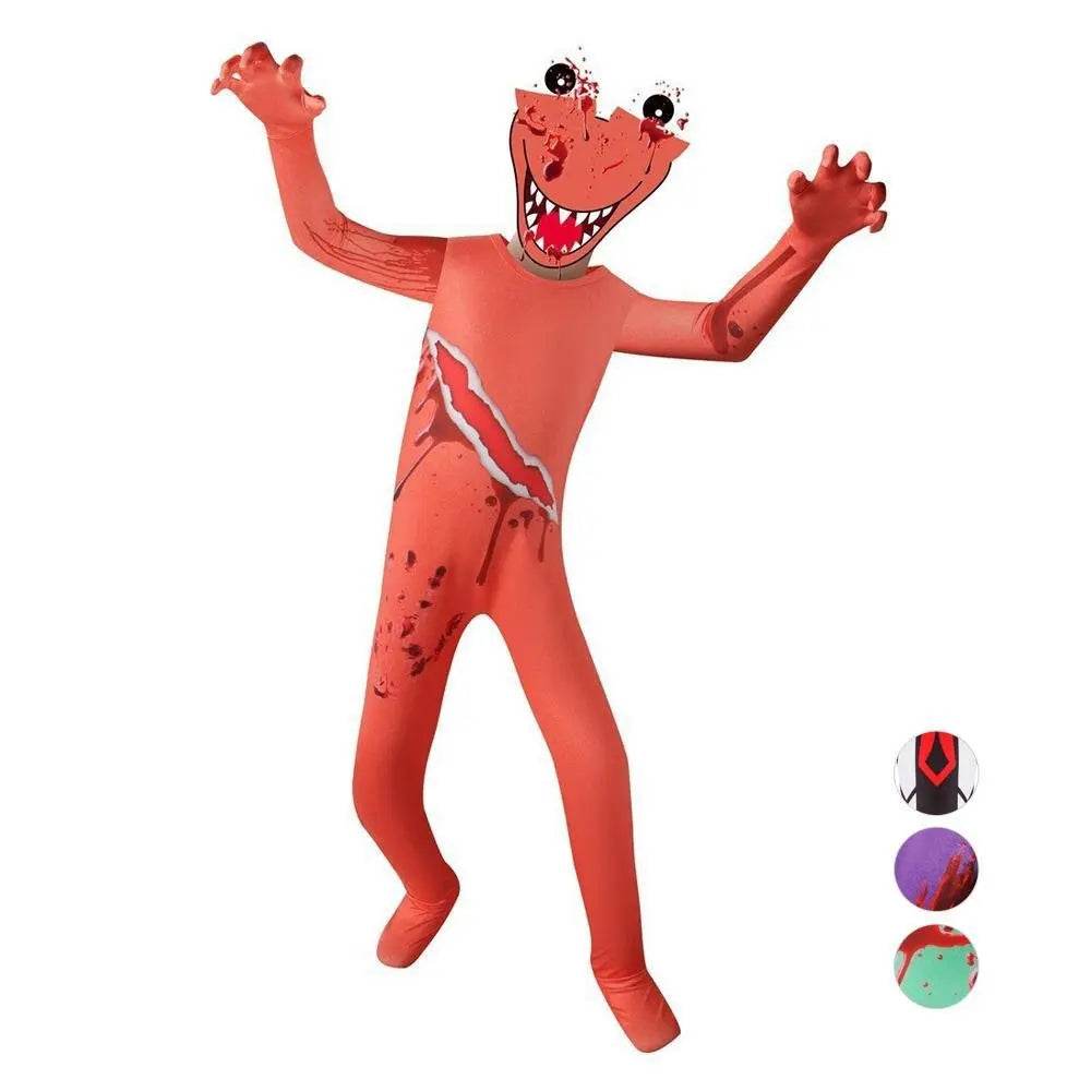 Roblox rainbow friends Cosplay Costume Red Monster costume jumpsuit - zzcosplay