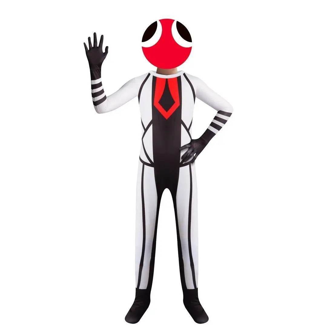 Roblox rainbow friends Cosplay Costume Red Monster costume jumpsuit - zzcosplay