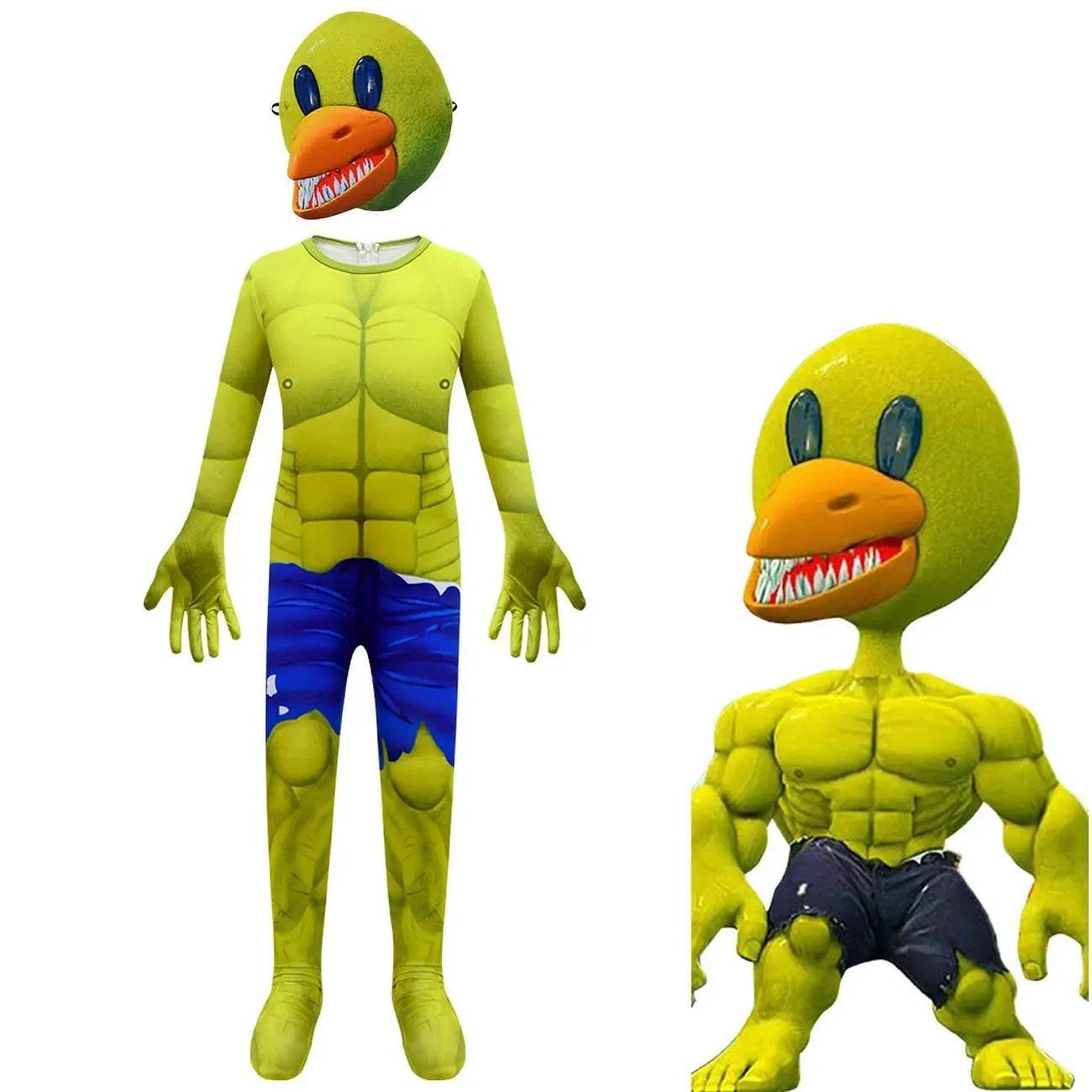 Roblox rainbow friends Cosplay Costume Yellow Monster jumpsuit For kids - zzcosplay