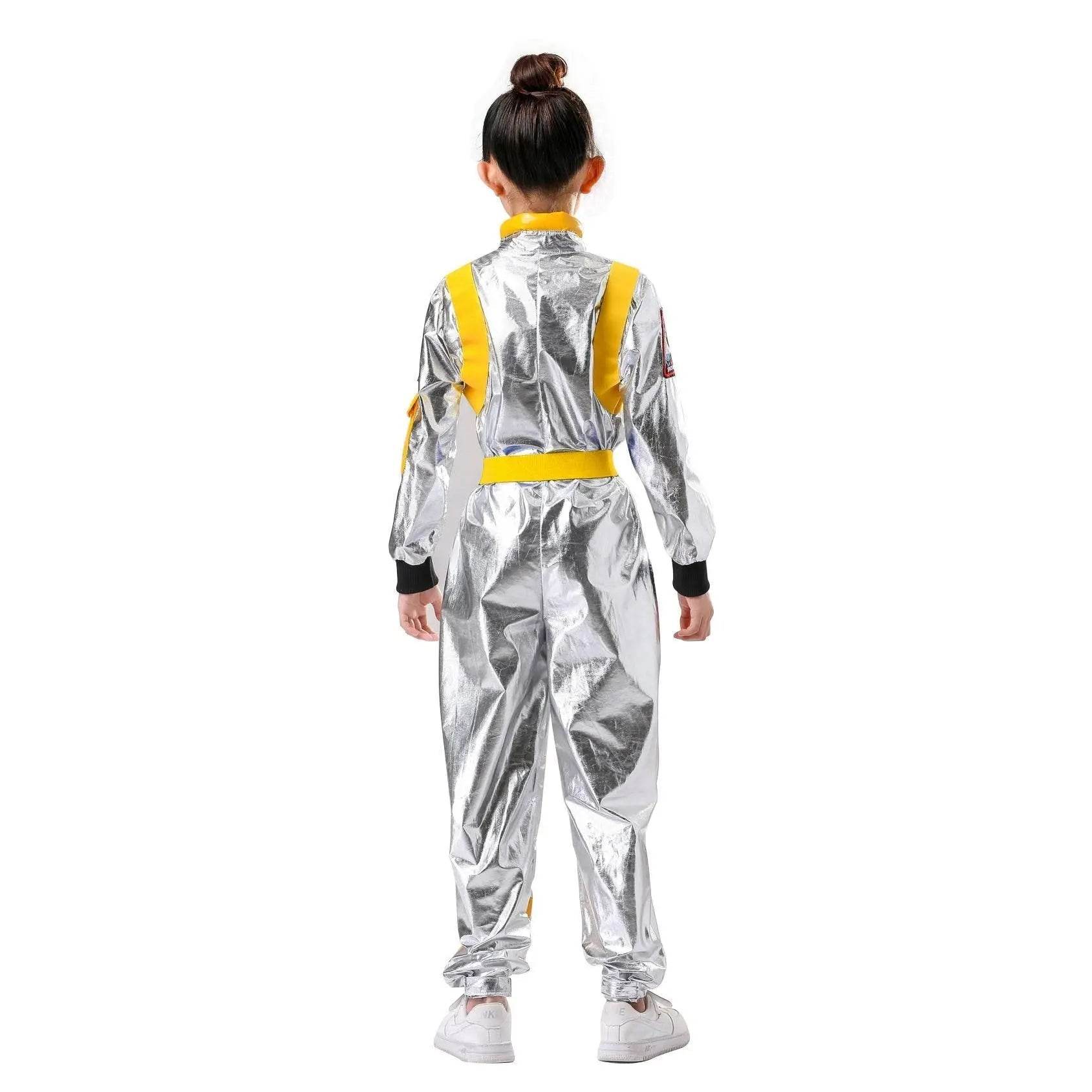 Space Suit Astronaut Couples Costume Carnival Halloween For Kids Girls Boys - zzcosplay