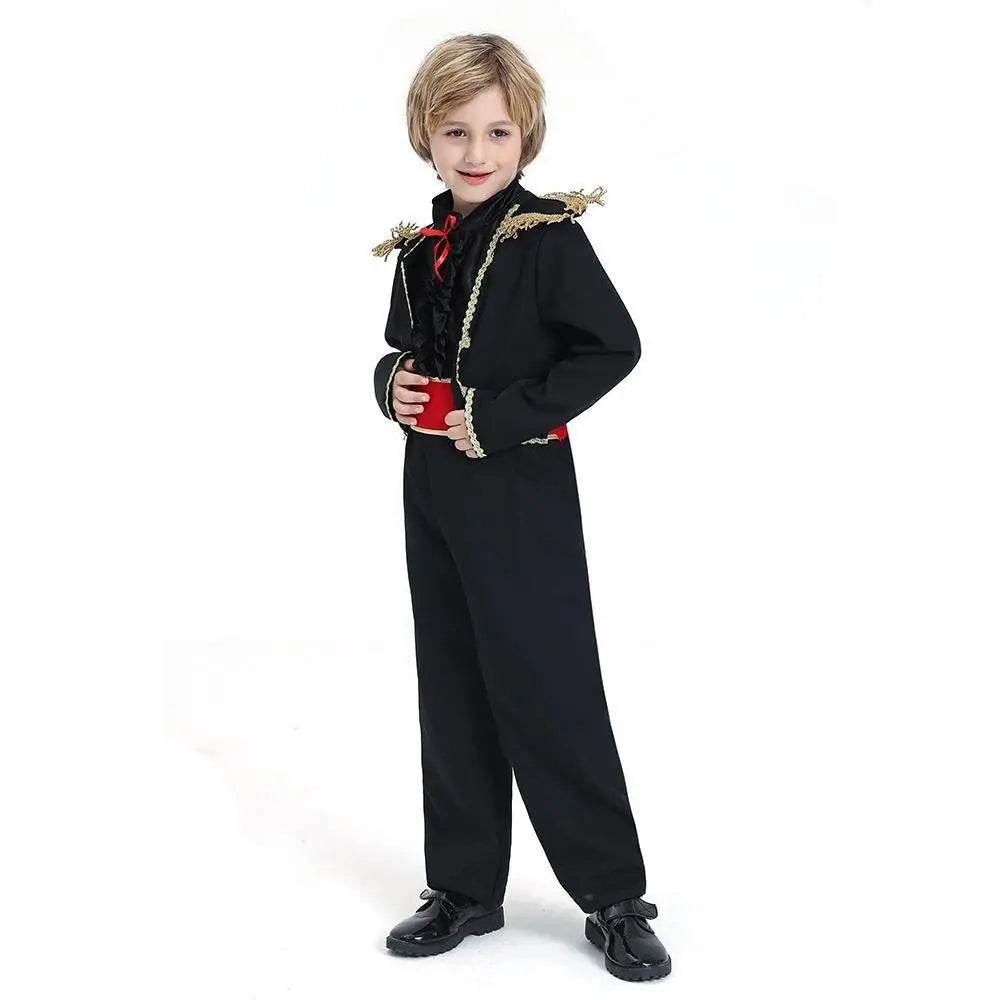 Spanish Matador Flamenco Dance Exotic Kids Cosplay Costume - zzcosplay
