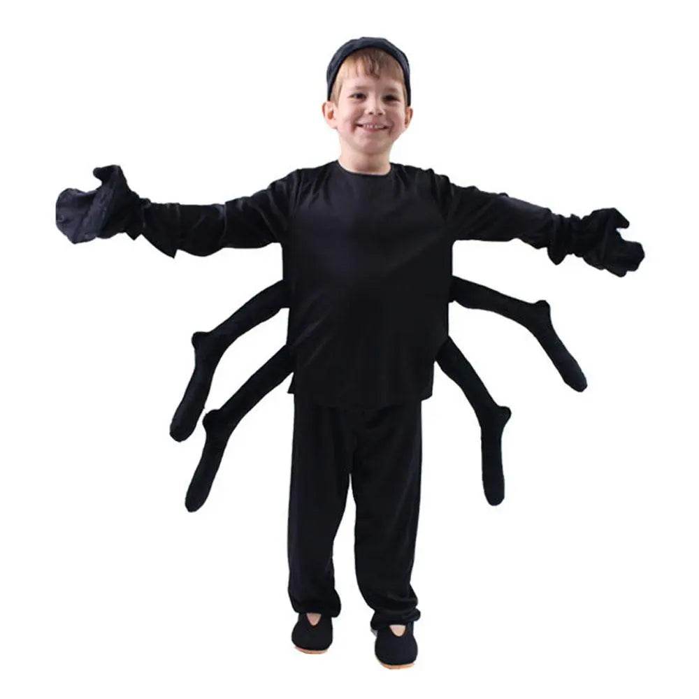 Spider Cosplay Costume Halloween Animal Dress Up Role Play Party Clothing for Kids - zzcosplay