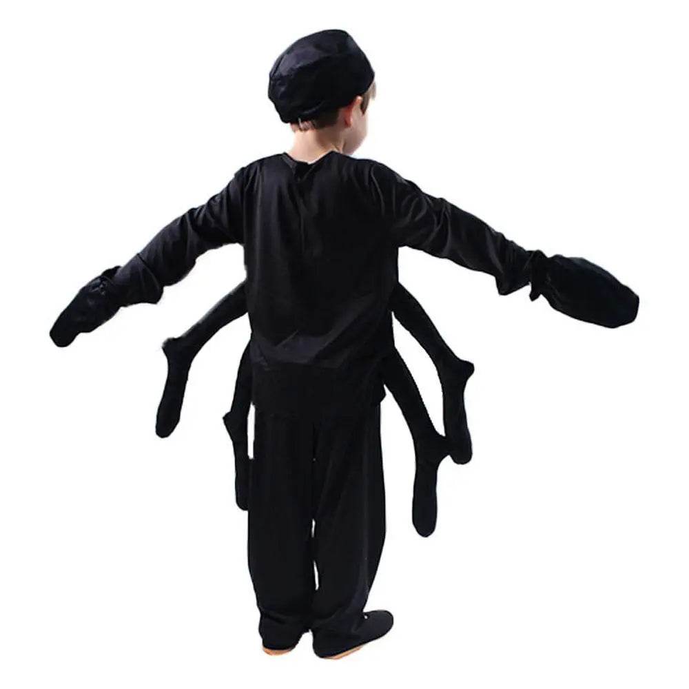 Spider Cosplay Costume Halloween Animal Dress Up Role Play Party Clothing for Kids - zzcosplay