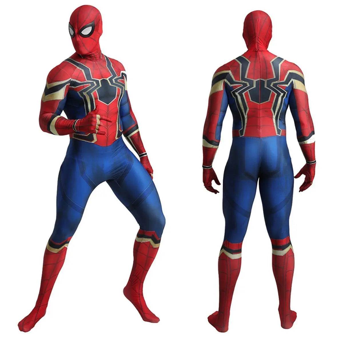 Spider-man Peter B Parker Party Cosplay Costume Zentai Jumpsuit Halloween - zzcosplay
