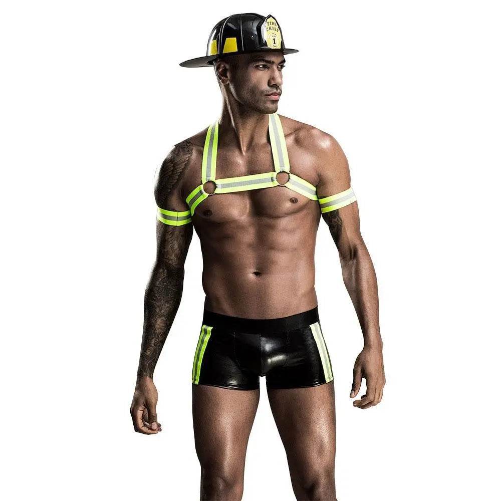 Stag do Firemen Party Fancy Dress Costume Night Club Uniform - zzcosplay