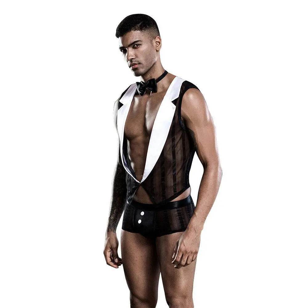 Stag do Gay Waiter Party Costume Night Club Uniform - zzcosplay