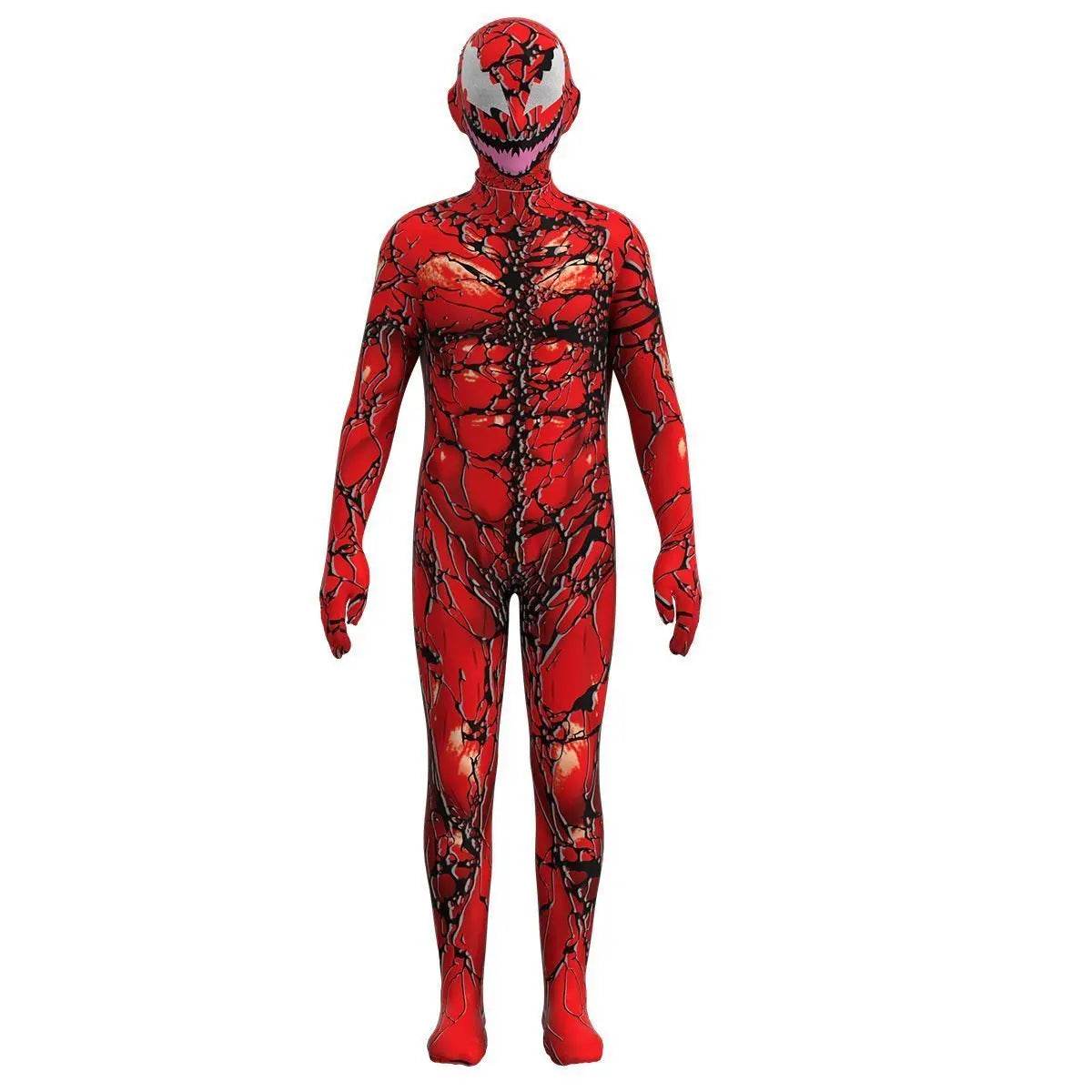 Venom: Let There Be Carnage Costumes Bodysuit Halloween Superhero jumpsuits For Kids - zzcosplay