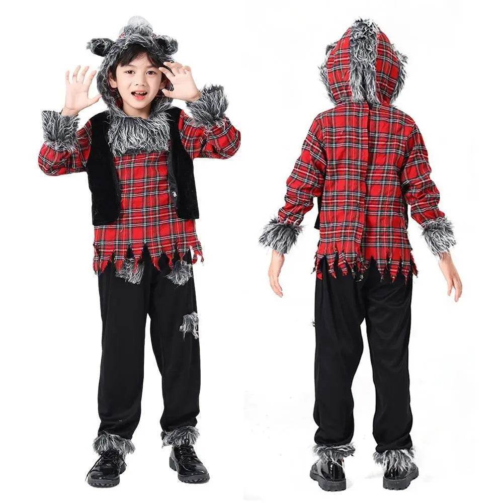 Werewolf Kid costume Halloween Child Cosplay Stage performance - zzcosplay