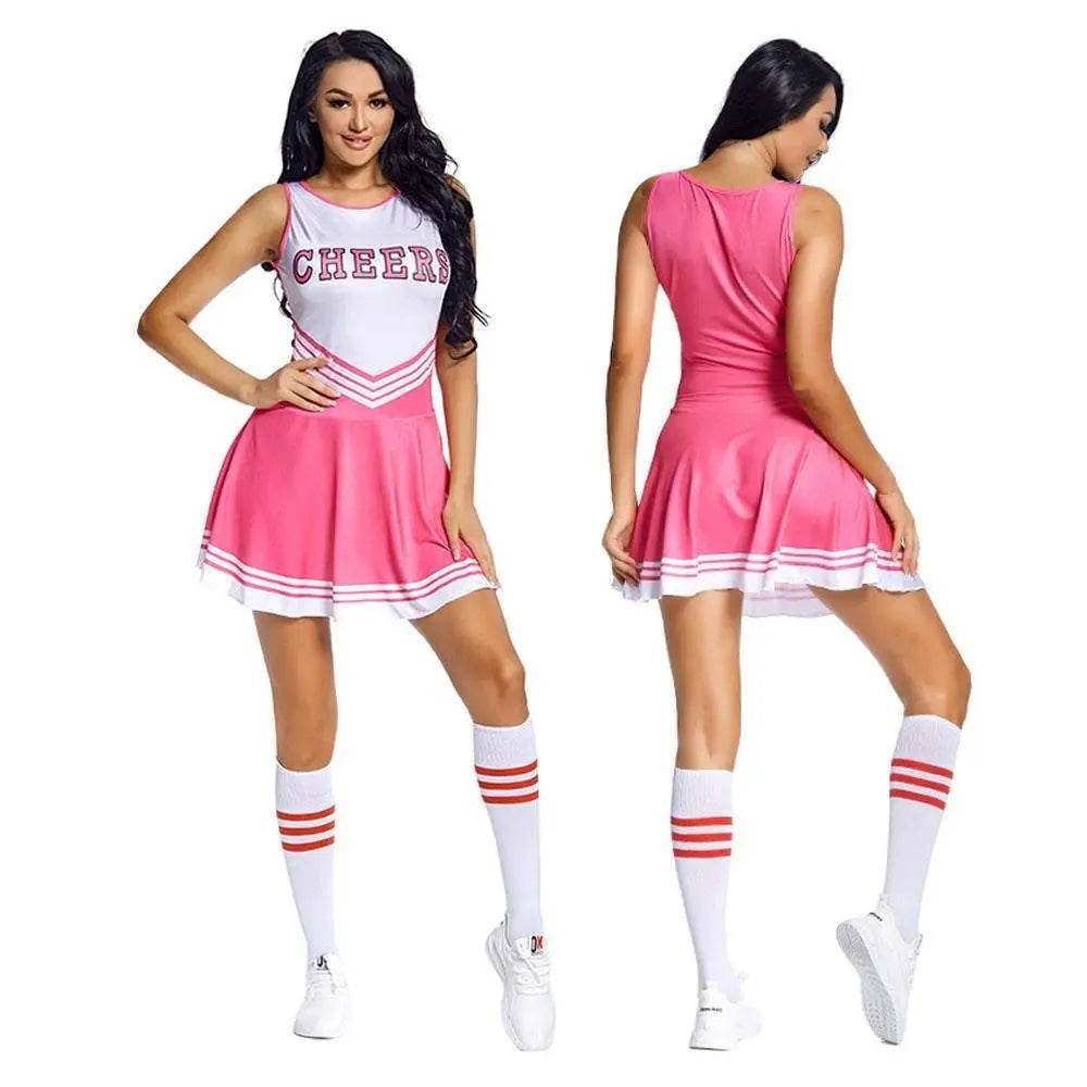 World Cup cheerleaders uniforms Costume football baby with socks - zzcosplay