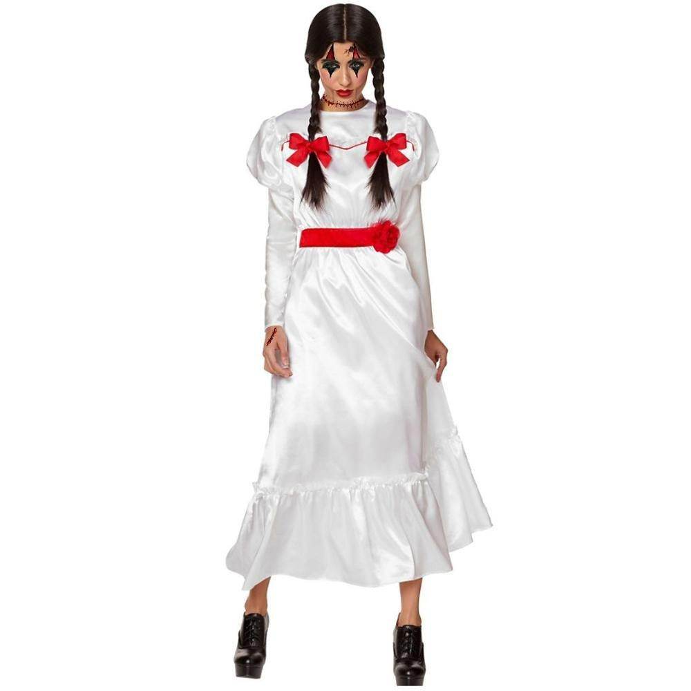 Adult Tiffany Wedding Dress Costume Bride of Chucky Halloween - zzcosplay
