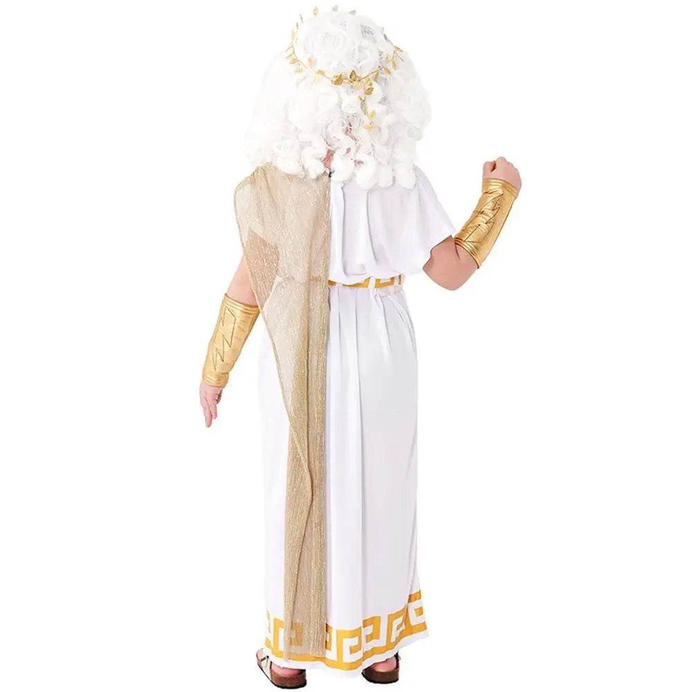ancient greek mythology zeus Children Halloween carnival costume for kids - zzcosplay