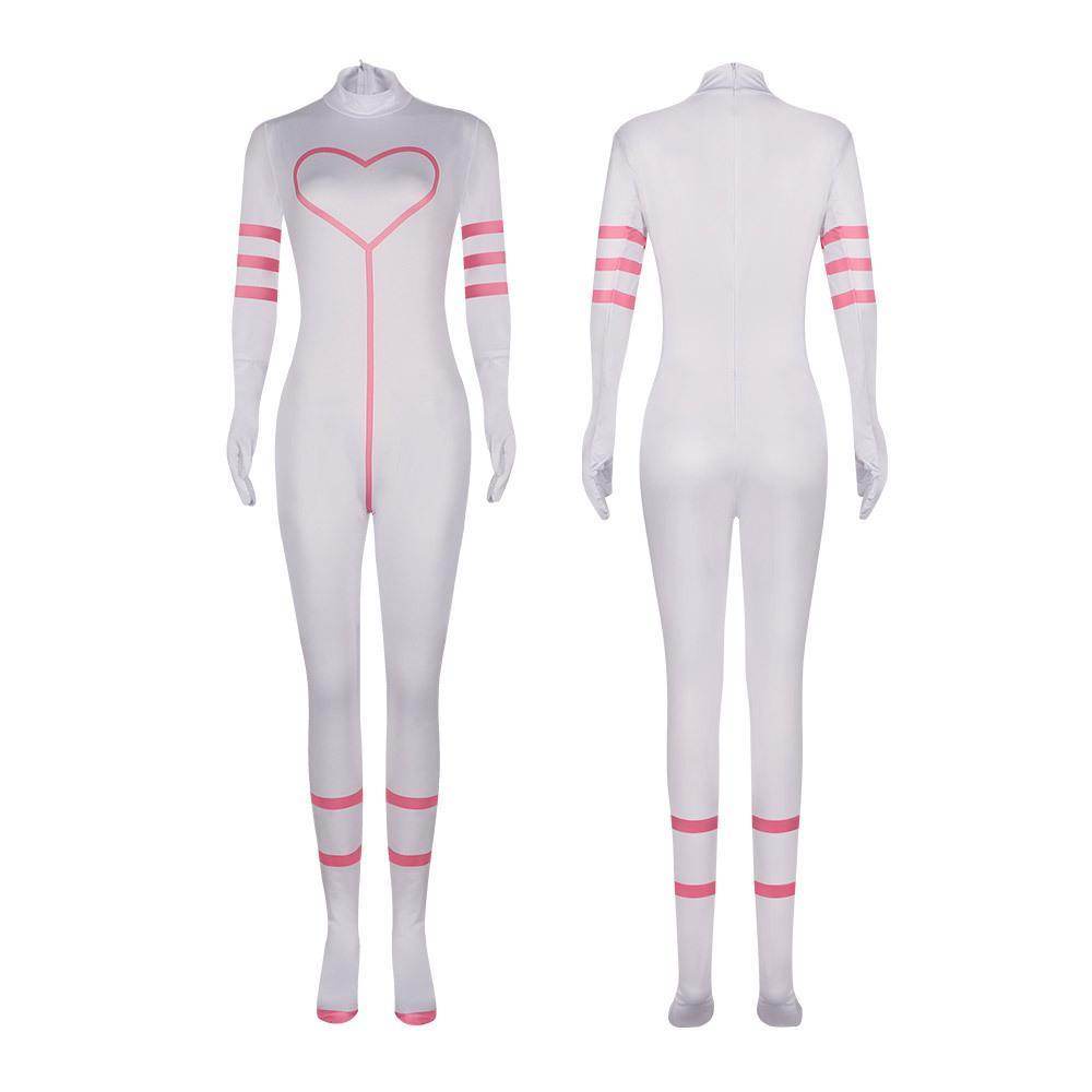 Angel Dust Hazbin Hotel Jumpsuit Carnival Cosplay Costume For Adult - zzcosplay