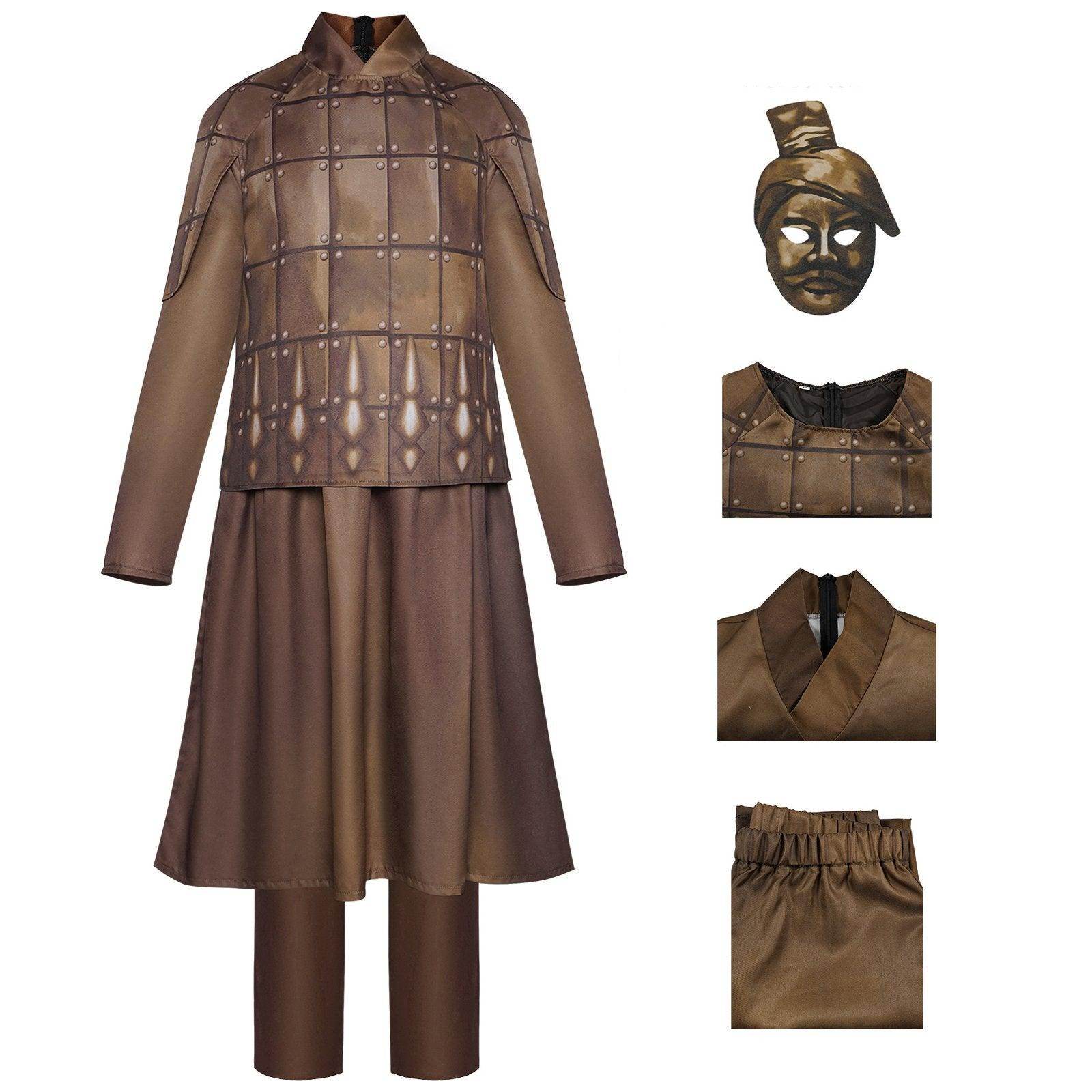 Anime Terracotta Warriors Cosplay Costume Party Carnival Adult - zzcosplay