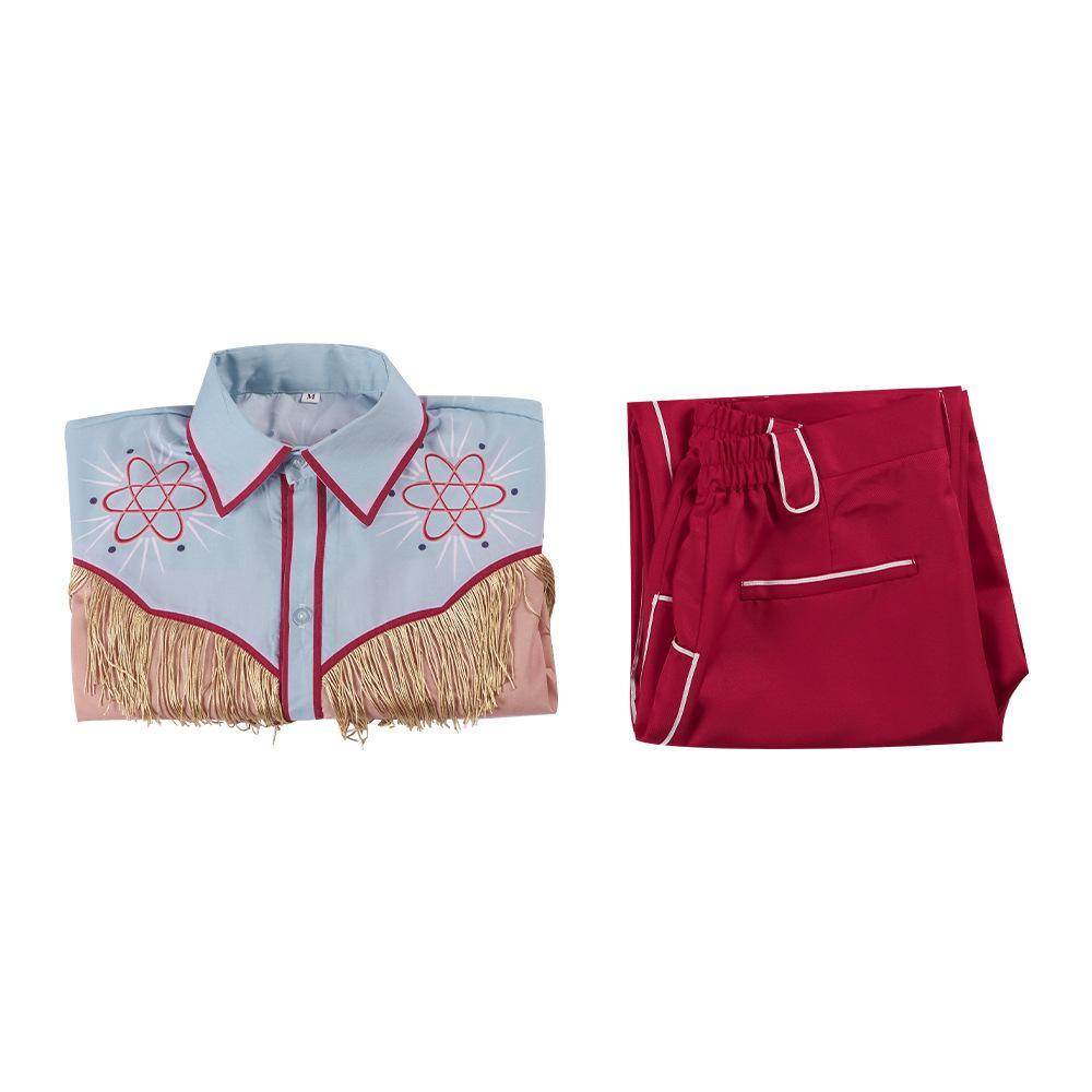 Back to the Future Part III Marty McFly Cowboy Costume Western Cosplay Outfit for Adults - zzcosplay