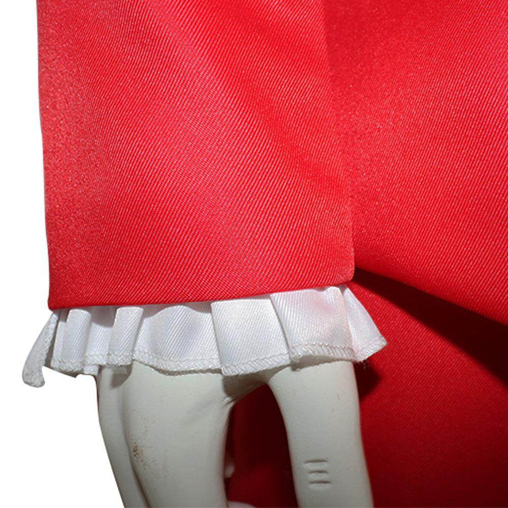 Beetlejuice 2 Michael Keaton Costume Red Suit for Men Kids Party Halloween - zzcosplay