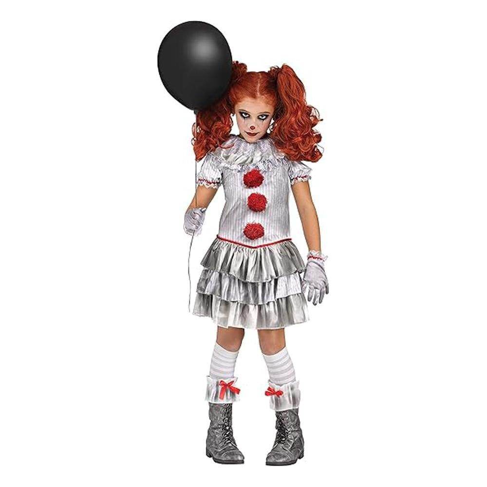 Deluxe IT children's Pennywise costume Halloween cosplay clown - zzcosplay