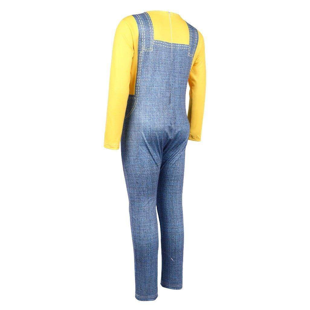 Despicable Me Minion Costume Cosplay Halloween Masquerade Party Halloween Full Set - zzcosplay