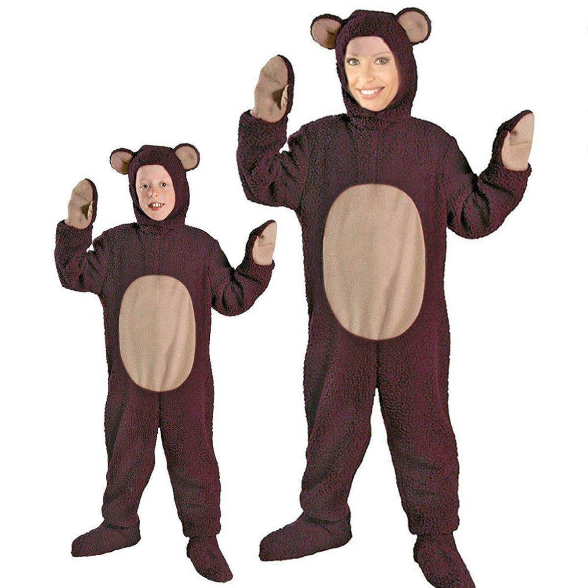Family Matching Costume Bear Cosplay Halloween Outfits - zzcosplay