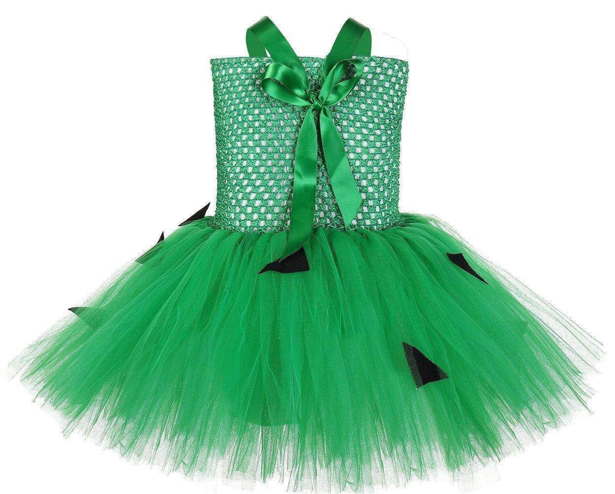 Funny Pebbles Flintstones Bone Tutu Dress for Baby Girls - zzcosplay