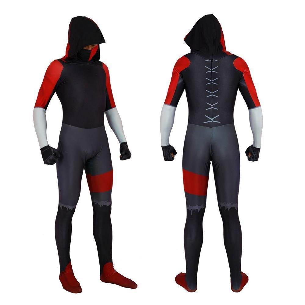 Game Fortnite Ikonik Adult Jumpsuit Outfit Halloween Carnival Suit Cosplay Costume - zzcosplay