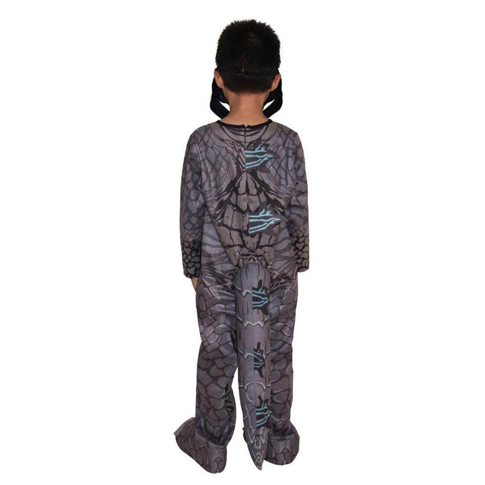 Godzilla Jumpsuit Mask Stage Performance Cosplay Costumes Printing Kids - zzcosplay