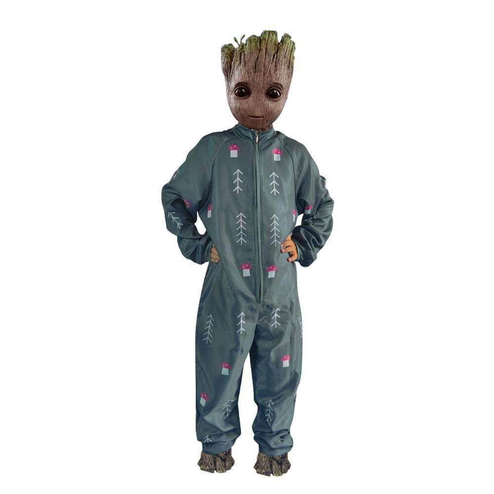 Guardians of the Galaxy Ente Groot Costume jumpsuit Halloween Cosplay Outfits Party Carnival Suit - zzcosplay