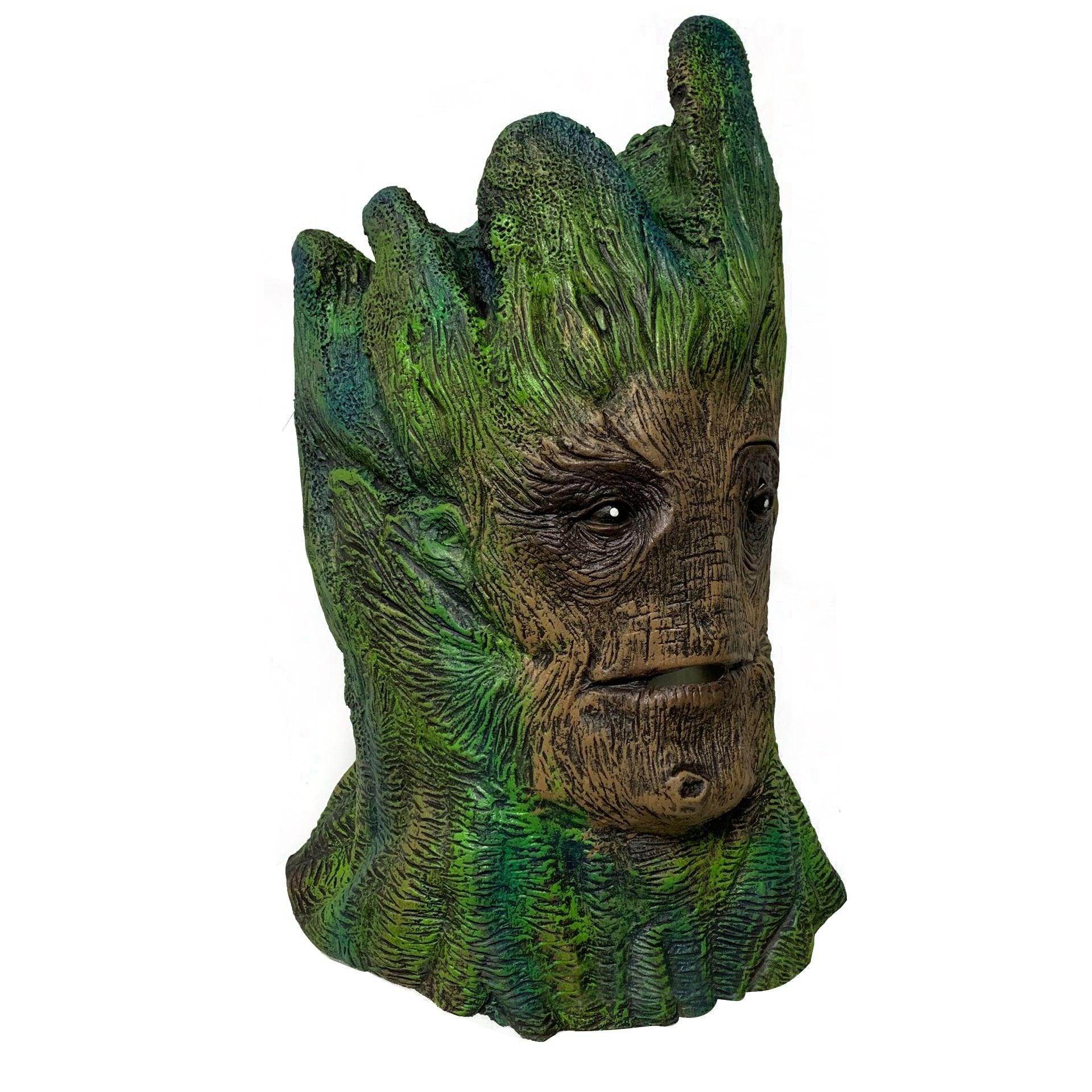 Guardians of the Galaxy Groot Mask latex Halloween - zzcosplay