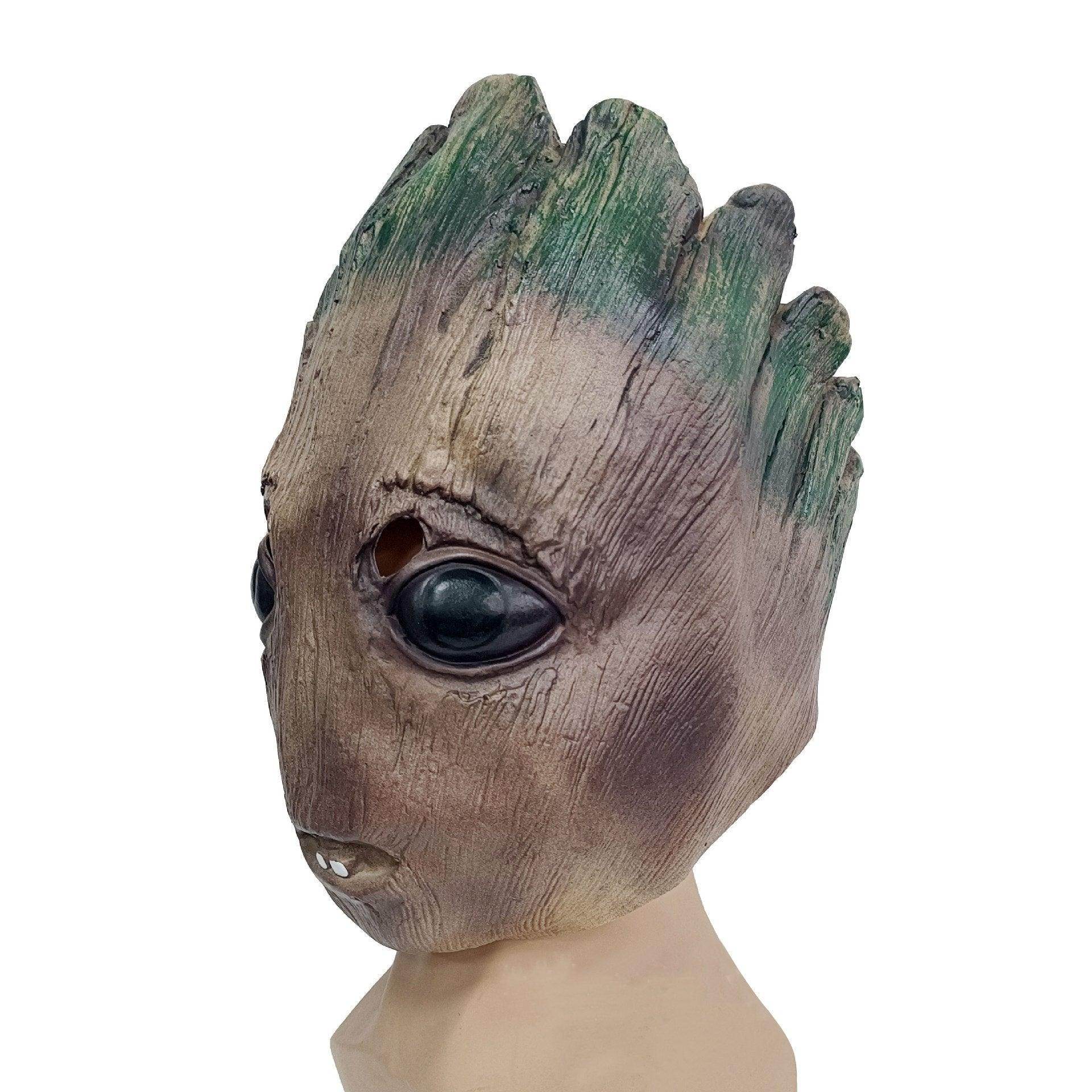 Guardians of the Galaxy Groot Mask latex Halloween - zzcosplay