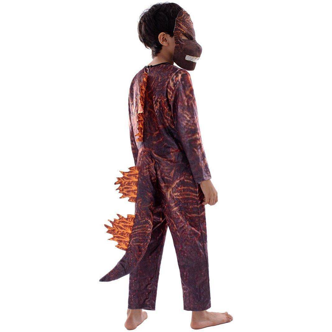 Halloween New Cosplay Fire Godzilla Kids Costume - zzcosplay
