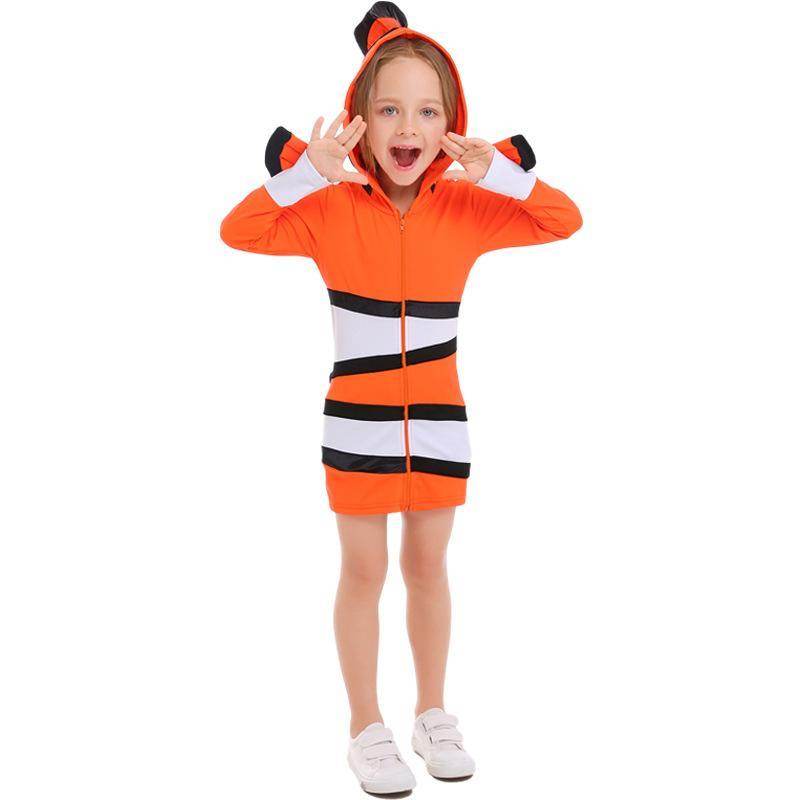 Halloween Ocean Theme Party Clown Fish Cosolay Matching Outfits - zzcosplay
