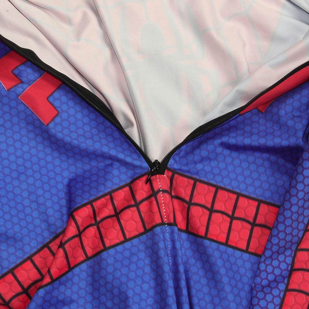 Halloween Peter B Parker Spider woman Digital Printed Bodycon Jumpsuit Costume - zzcosplay